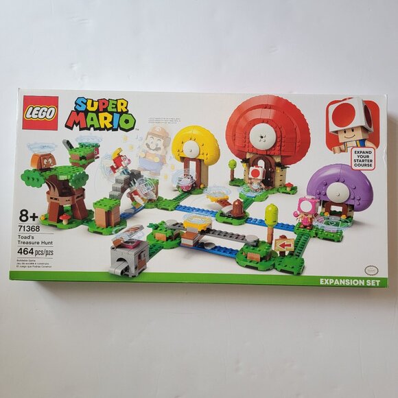LEGO Super Mario Toad’s Treasure Hunt Expansion Set 71368, new - Picture 2 of 9